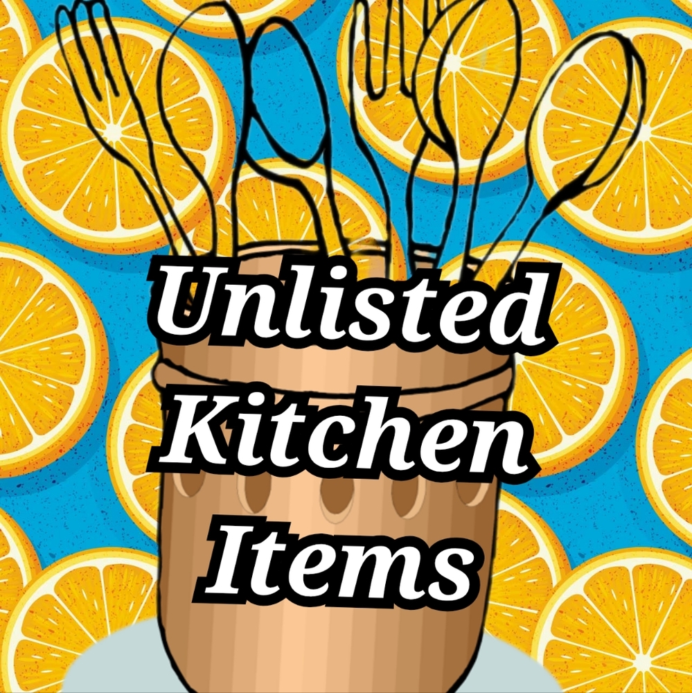 Kitchen Items - Moving Sale - Unlisted